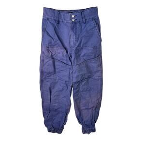 BDG Urban Outfitters Elastic Waist Cargo Jogger Jean Pant Retro Purple Womens XS